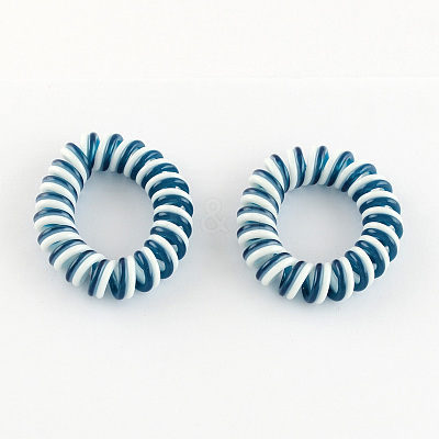 Telephone Cord Elastic Hair Ties OHAR-R116-13-1