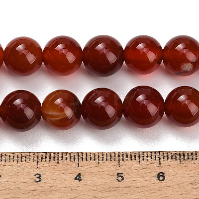 Natural Carnelian Beads Strands GG-CBA1CAF-A01-10mm-1