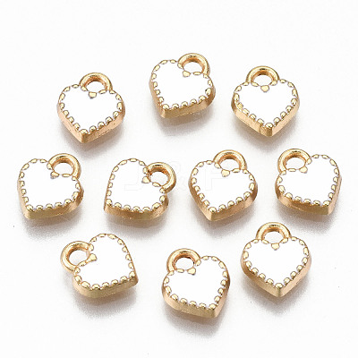 Alloy Enamel Charms ENAM-S126-015A-RS-1