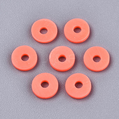 Handmade Polymer Clay Beads X-CLAY-Q251-6.0mm-72-1