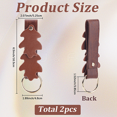 Alloy Imitation Leather Belt Buckle FIND-WH20007-123B-1