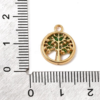 304 Stainless Steel Enamel Pendants SA-CBAA9A2-11G-04-1