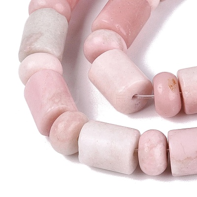 Natural Pink Opal Beads Strands G-Q616-09M-1