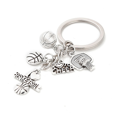 Zinc Alloy Keychains KEYC-I118-01ASP-04-1