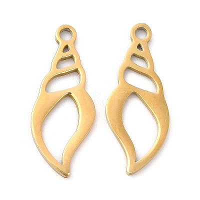 Ion Plating(IP) 316L Surgical Stainless Steel Pendants STAS-D078-15G-1