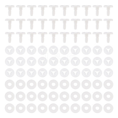 30 Sets Plastic Doll Joints DOLL-GO0001-06A-1