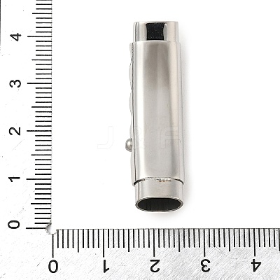304 Stainless Steel Bayonet Clasps STAS-Z147-29P-02-1