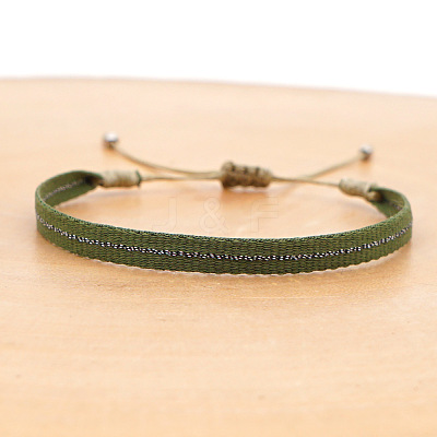 Vintage Bohemian Cotton Cord Braided Bracelets HL6263-11-1