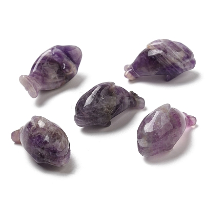 Natural Amethyst Sculpture Display Decorations DJEW-Q002-02B-1