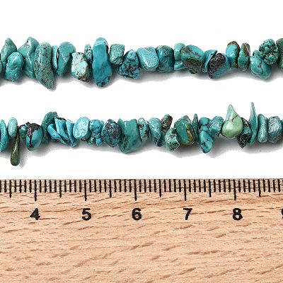 Natural HuBei Turquoise Bead Strands G-H345-A01-01-1