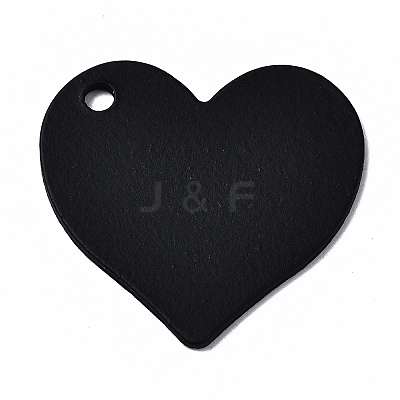 Spray Painted Alloy Pendants LS-PALLOY-Q434-012A-NR-1