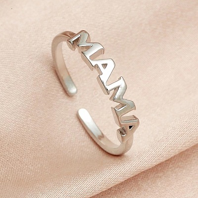 Alloy Open Cuff Rings for Women WH-WG09506-01-1