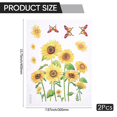 Waterproof PVC Window Stickers DIY-WH20053-13G-1