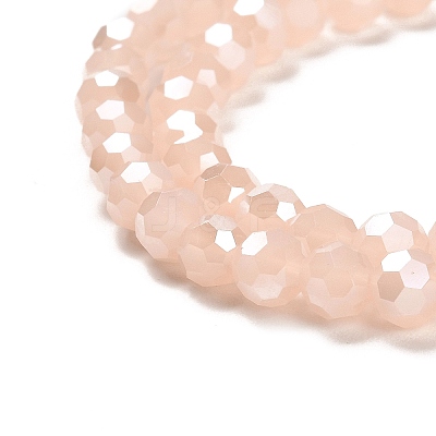 Imitation Jade Glass Beads Stands EGLA-A035-J6mm-B08-1