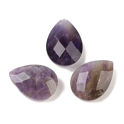 Natural Amethyst Cabochons G-C146-05B-1