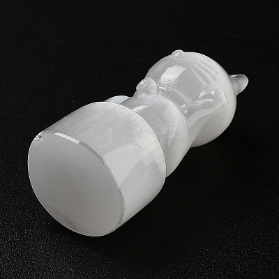 Natural Selenite Ornaments Figurine DJEW-B010-02-1