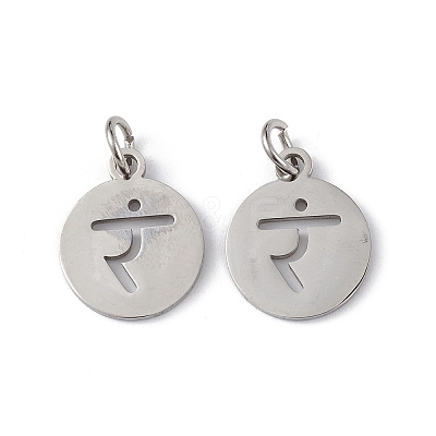 Non-Tarnish 304 Stainless Steel Charms STAS-Q201-T449P-1