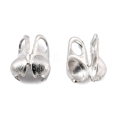 Tarnish Resistant 304 Stainless Steel Smooth Surface Bead Tips X-STAS-D150-01P-1