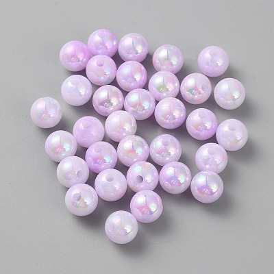 Opaque Acrylic Beads SACR-CJC0008-02A-1