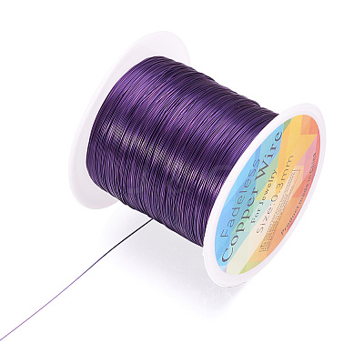Round Copper Beading Wire for Jewelry Making YS-TAC0004-0.3mm-08-1