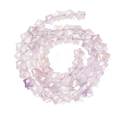 Natural Amethyst Beads Strands G-Z080-A24-8mm-1