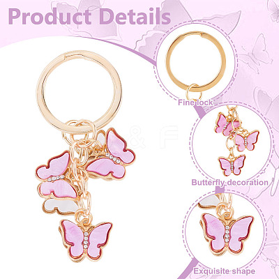 Zinc Alloy Keychain KEYC-WH20004-08B-1