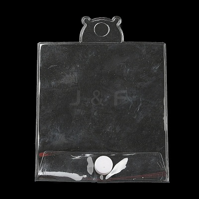 Transparent Plastic Button Bags OPP-Q007-01A-1