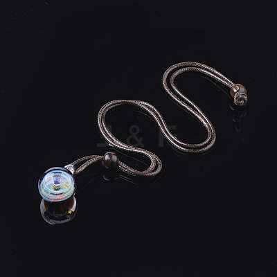 Handmade Lampwork Pendants LAMP-S190-01A-1
