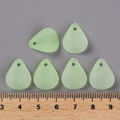Transparent Frosted Acrylic Pendants MACR-S371-09A-728-1
