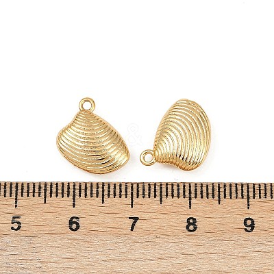 Ocean Theme Brass Charms KK-F902-07A-G-1