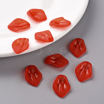 Transparent Frosted Acrylic Pendants MACR-S371-03A-712-1