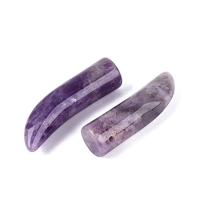Natural Amethyst Pendants G-Q602-10A-1