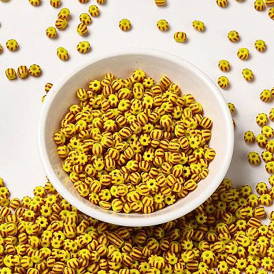 6/0 Opaque Colours Seep Glass Seed Beads SEED-F003-04A-01-1