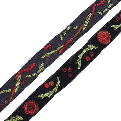 Polyester Ribbons SRIB-WH0011-078B-1
