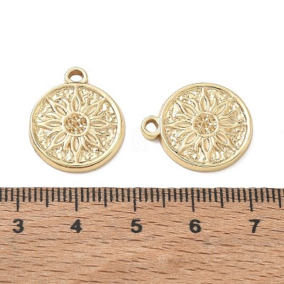304 Stainless Steel Pendants Rhinestone Settings SA-CBA3037-03G-1