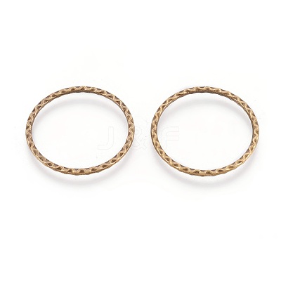 Tibetan Style Alloy Linking Rings MLF10812Y-NF-1