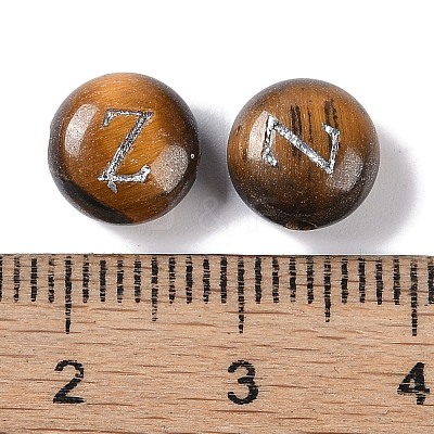 Natural Tiger Eye Beads G-L524-20Z-02-1