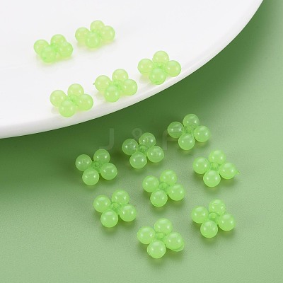 Transparent Acrylic Beads MACR-S373-02E-06-1