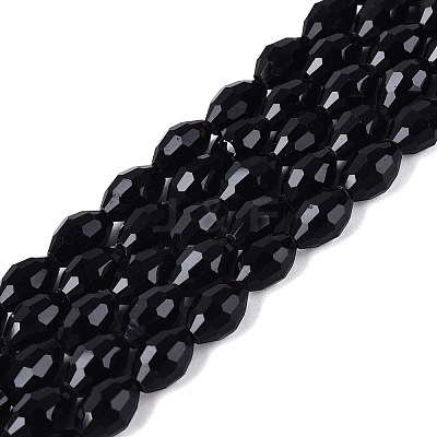 Opaque Solid Color Glass Beads Strands LS-GLAA-N071-01A-C12-1