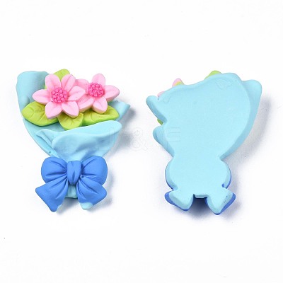 Opaque Resin Cabochons CRES-N024-79-1