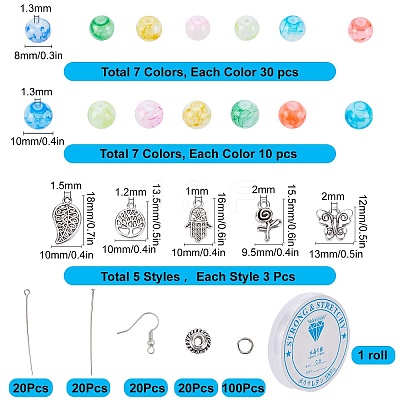DIY Dangle Earring Making Kits DIY-SC0001-64-1