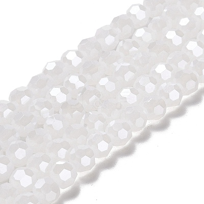 Electroplate Glass Beads Strands EGLA-A035-J8mm-A05-1