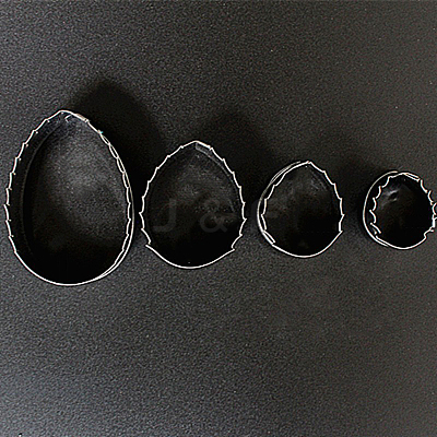 Tarnish Resistant 304 Stainless Steel Cookie Cutters DIY-E012-30-1