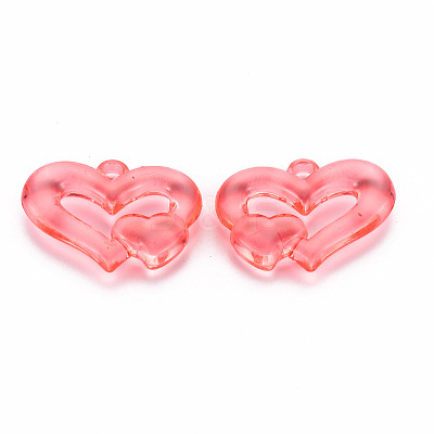 Transparent Acrylic Beads TACR-S154-57B-910-1