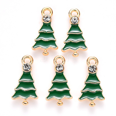 Alloy Enamel Pendants X-ENAM-S121-006-1