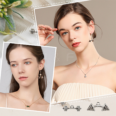 40Pcs 2 Style Tibetan Style Tibetan Style Alloy Pendants FIND-DC0002-02-1