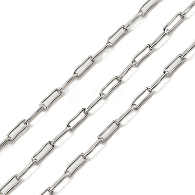Tarnish Resistant 304 Stainless Steel Chains CHS-E031-01C-P-1