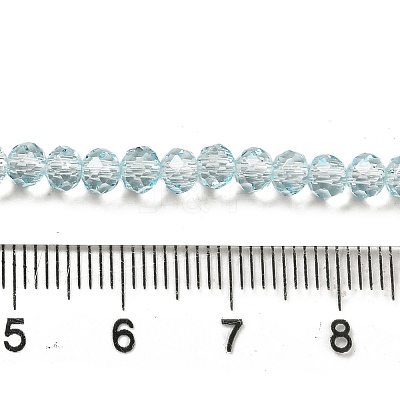 Transparent Baking Paint Glass Beads X1-DGLA-A034-T4mm-D06-1