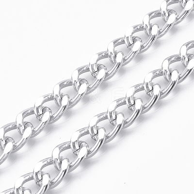 Unwelded Aluminum Curb Chains CHA-S001-117B-1