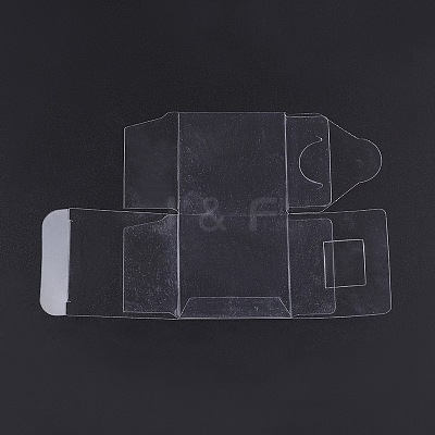 Plastic Clear Packaging Boxes CON-WH0015-01-5cm-1